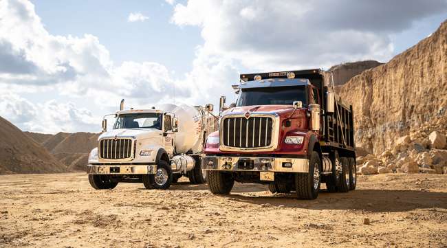 Navistar's next-generation heavy-duty HX International Truck