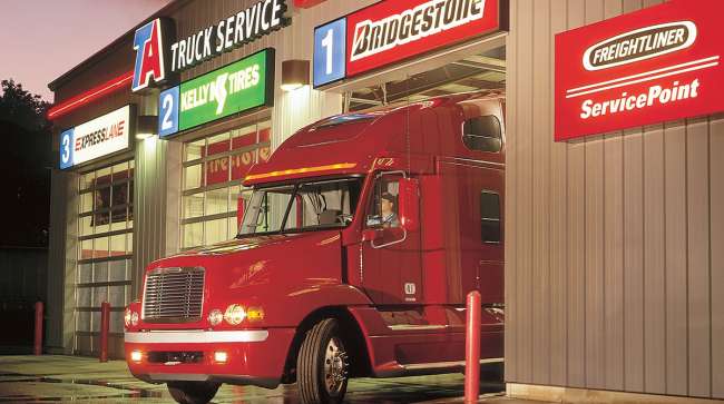 TA truck service location