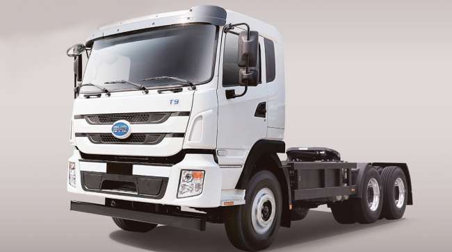 A BYD truck.