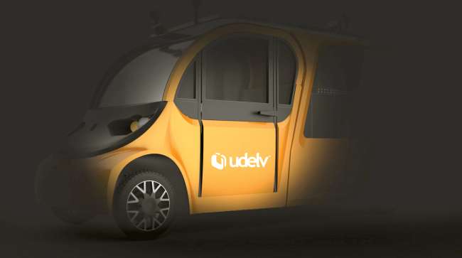 Udelv autonomous delivery vehicle
