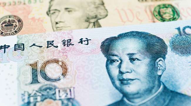 Chinese and U.S. money