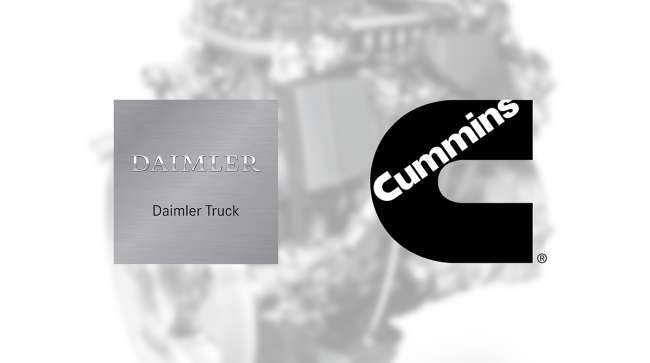 Daimler and Cummins logos