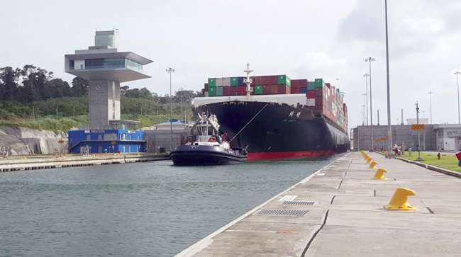 Panama Canal received an A from Fitch.