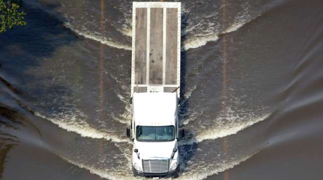 Hurricane Harvey floodwaters