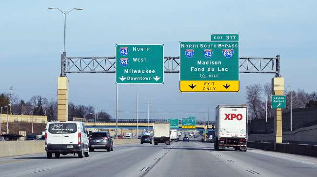 Milwaukee interstates