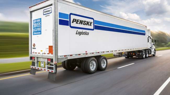Penske Logistics truck