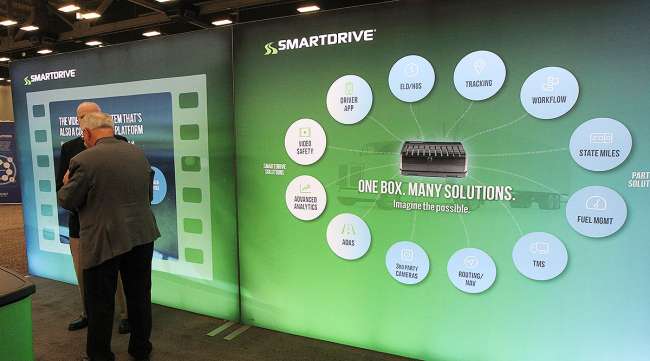 SmartDrive booth at MCE2018
