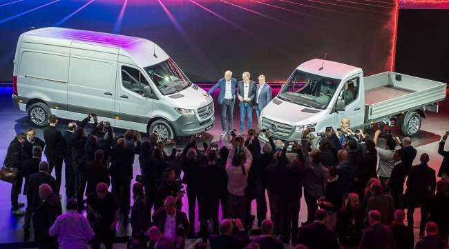 Unveiling of the new Sprinter