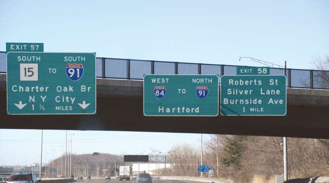 I-84 in Connecticut