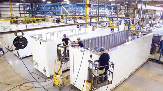 Stoughton Trailers manufacturing plant