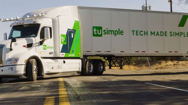 tuSimple Truck
