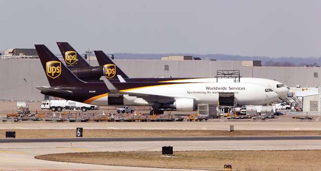 UPS planes at Worldport