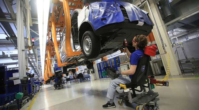VW assembly line