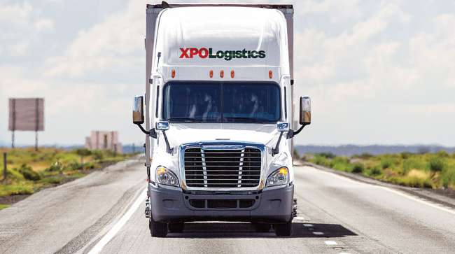 XPO Logistics truck