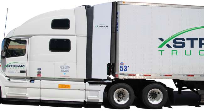 The XStream tractor-trailer aerodymanic device