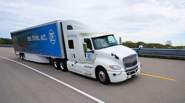 ZF truck and trailer