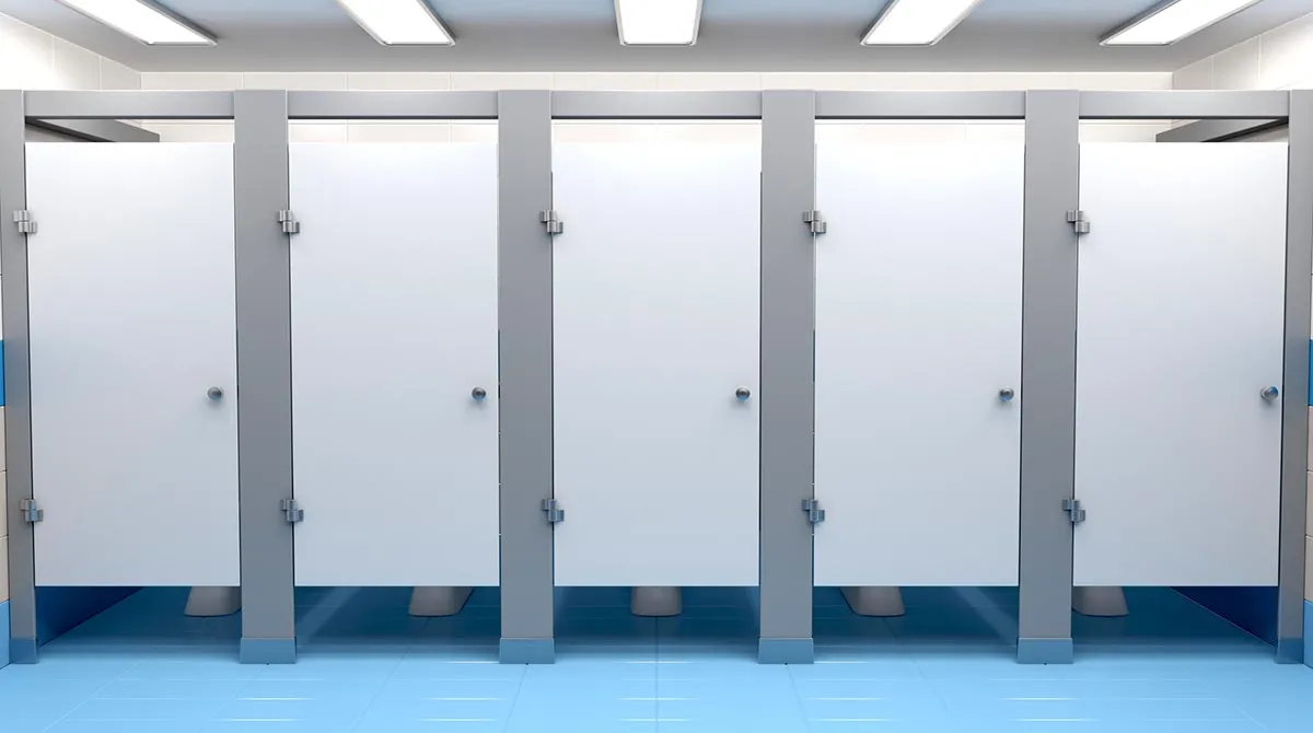 Bathroom doors