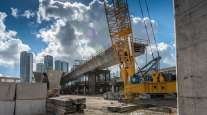 Viaduct work north of Miami
