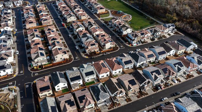 Homes in Rocklin, Calif.