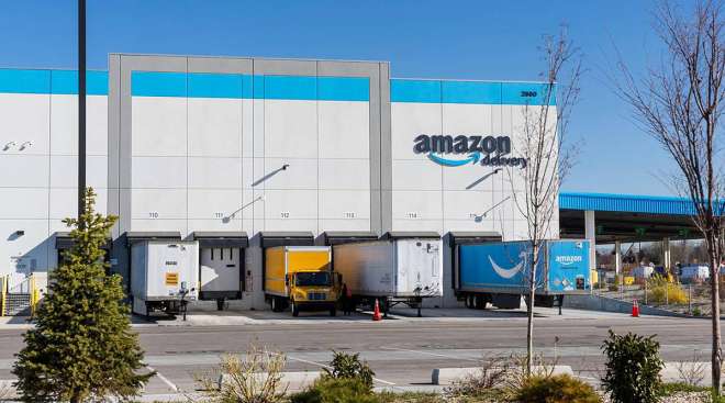 Amazon delivery station in Meridian, Idaho
