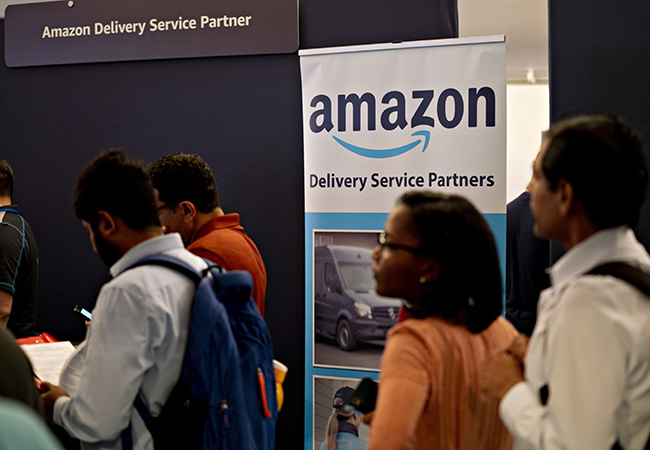 More than 3,000 contractors are part of Amazon's Delivery Service Partner program.