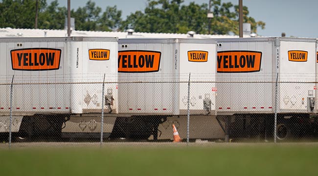 Yellow trailers