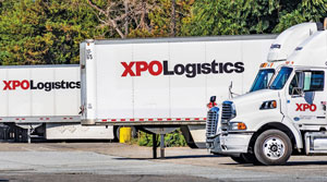 XPO Logistics ranks No. 3 on the Top 100 For-Hire list this year. (Andrei Stanescu/Getty Images)