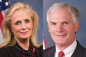 Reps. Debbie Dingell (D-Mich.) and Bob Latta (R-Ohio)