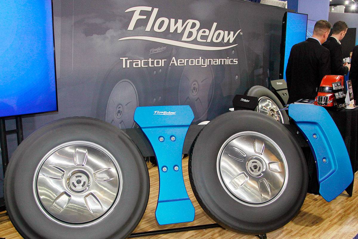 FlowBelow Aero Center Fairing Panel Replacement for Tractor AeroKit L//R Black