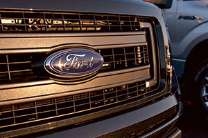 Ford truck grill