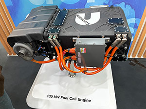 Cummins 135 kilowatt fuel cell engine at IAA 2022