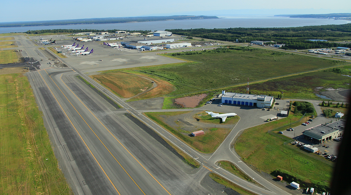 Ted Stevens International Airport in Anchorage, Alaska