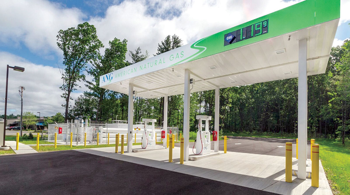 American Natural Gas station