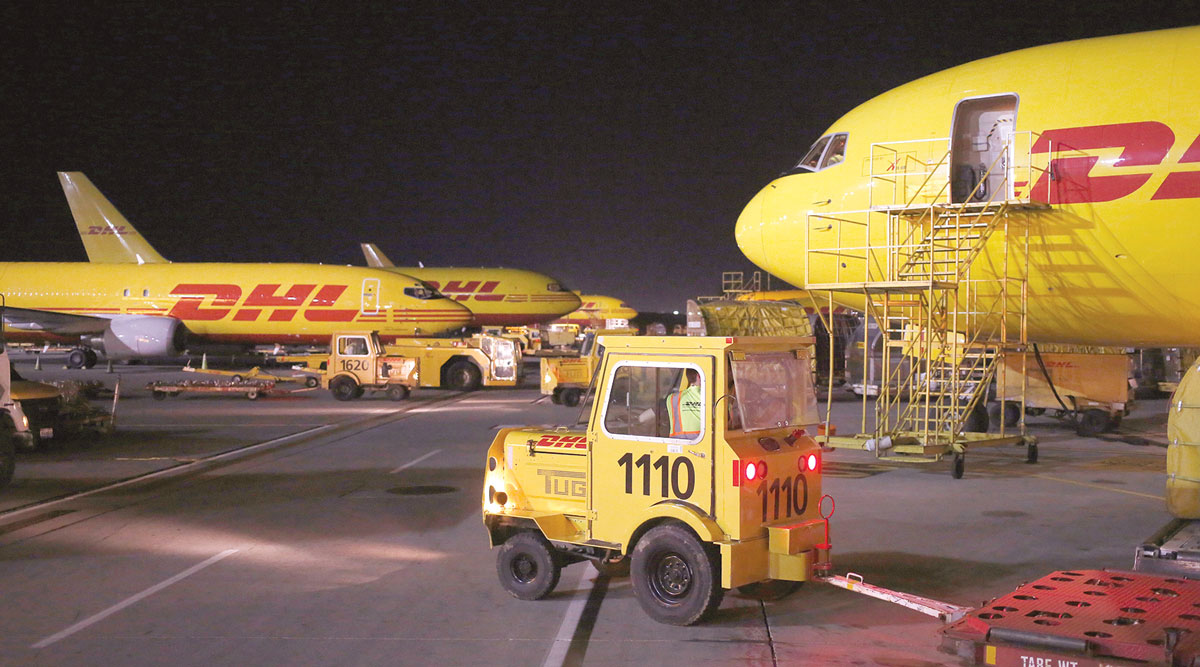 The airfreight forwarding sector, in which DHL ranks No. 1, logged one of the weakest years for logistics subsegments.