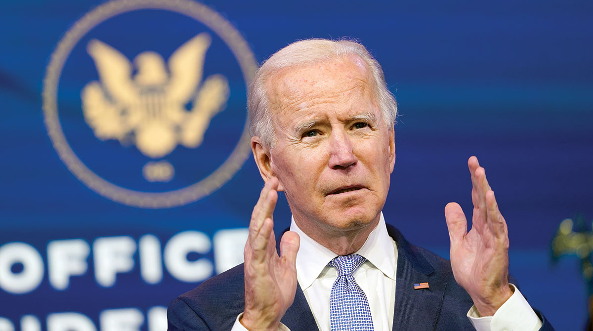 Biden Puts Focus on Infrastructure Amid New Virus Concerns