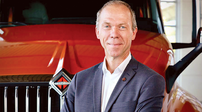 Mathias Carlbaum, CEO of Navistar