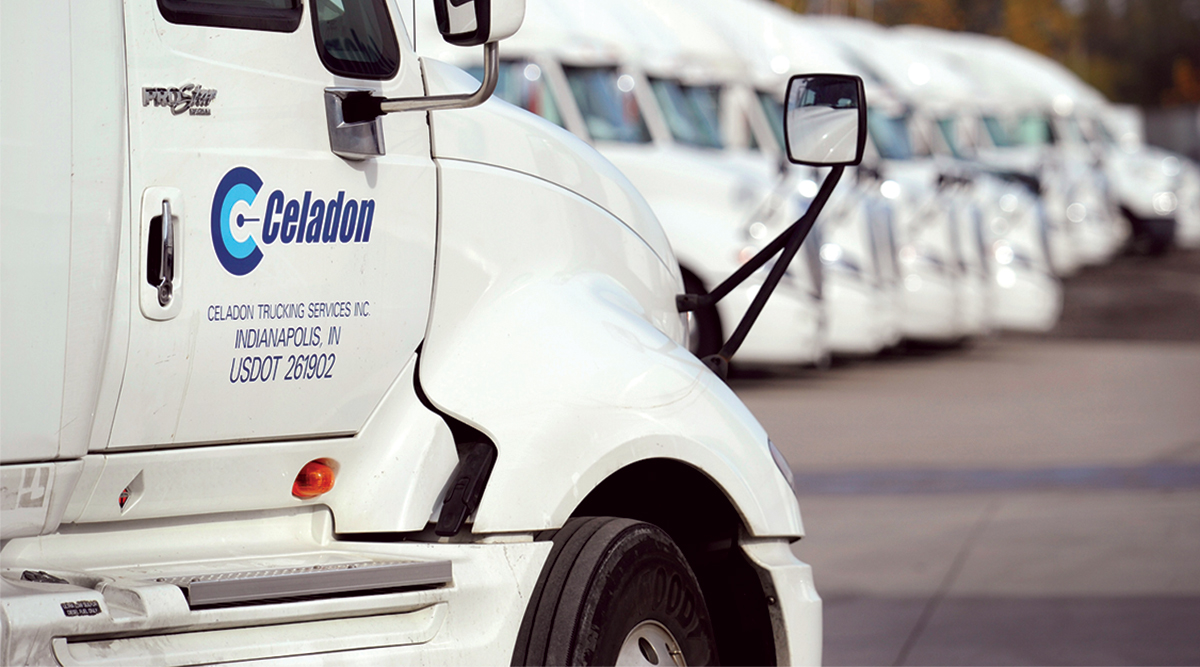 Celadon trucks