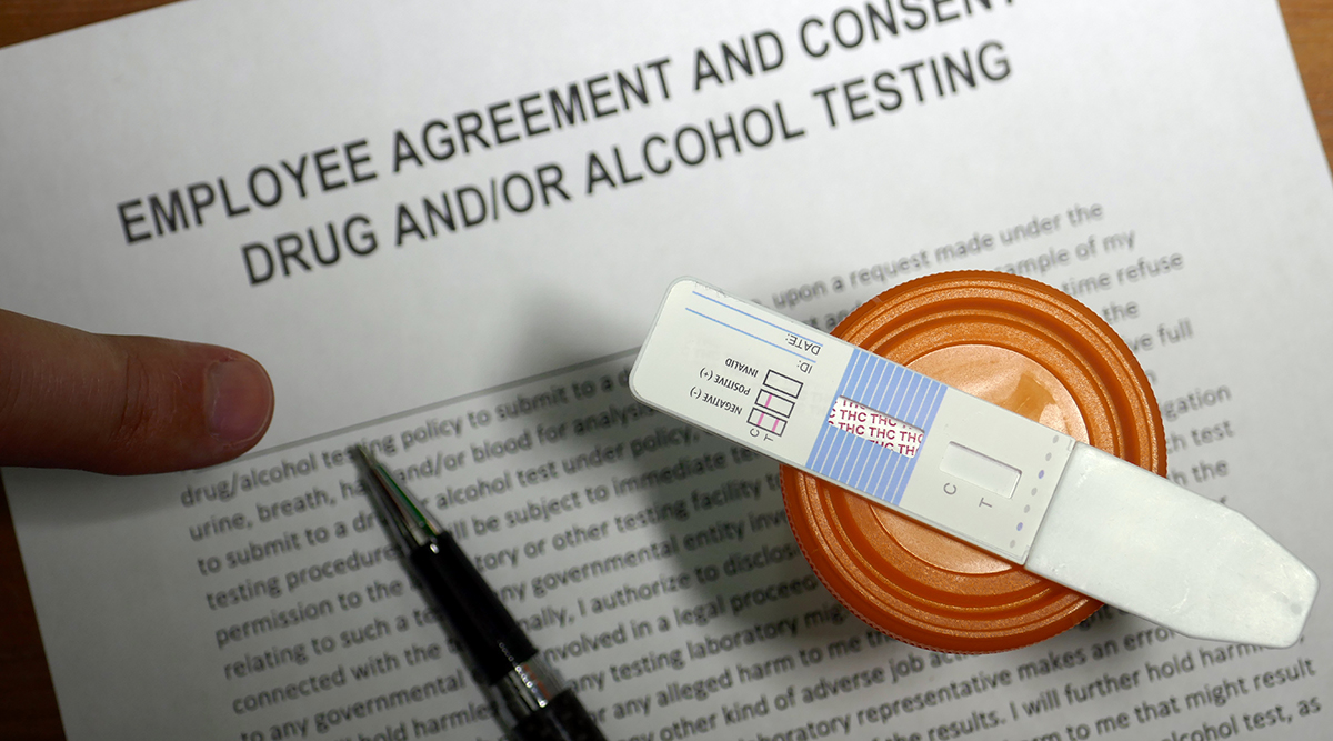 Drug test consent form