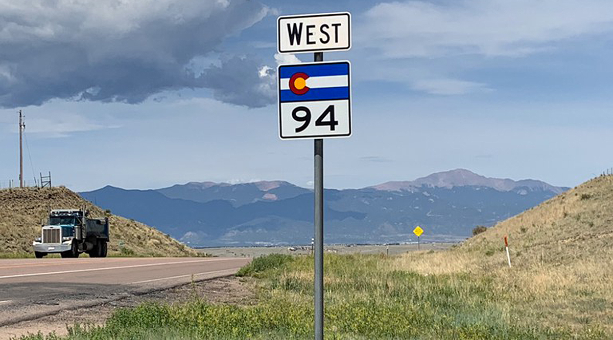 Colorado Route 94 near Colorado Springs