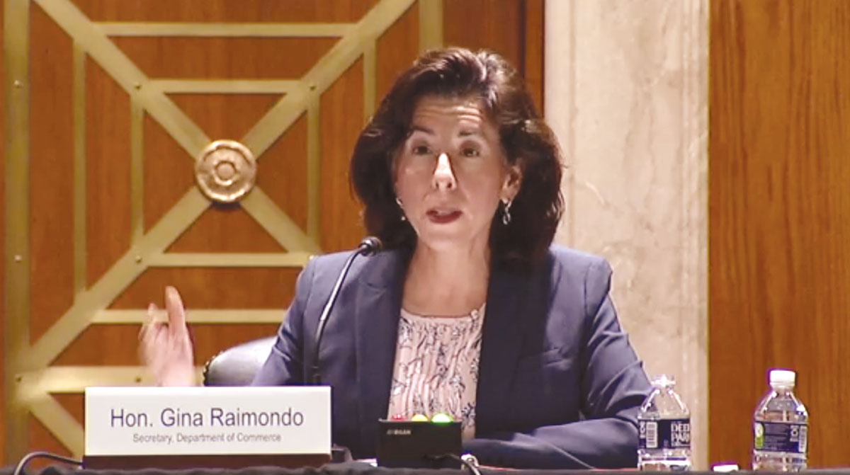Commerce Secretary Gina Raimondo