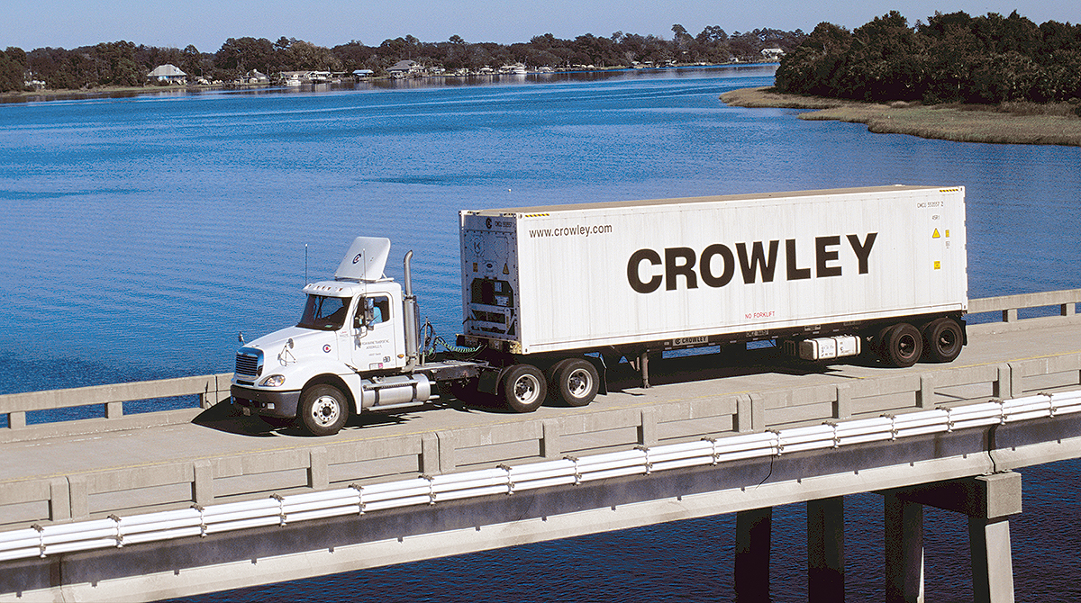 Crowley Logistics truck