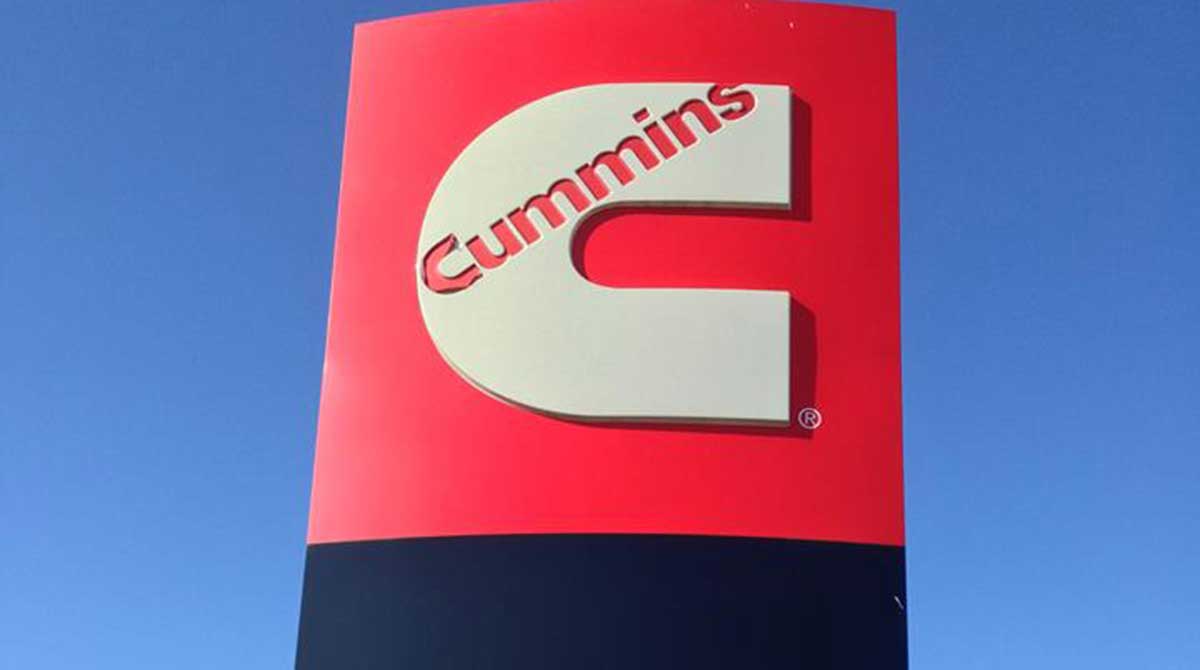 Cummins Inc. sign