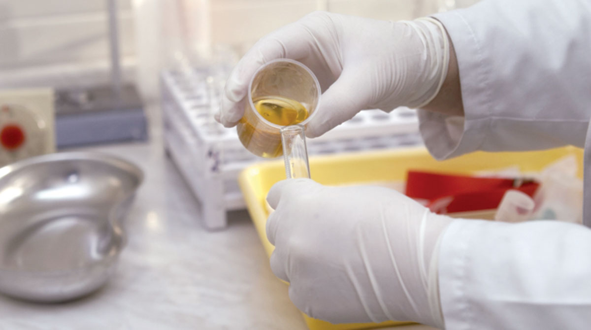 Drug testing urine specimen