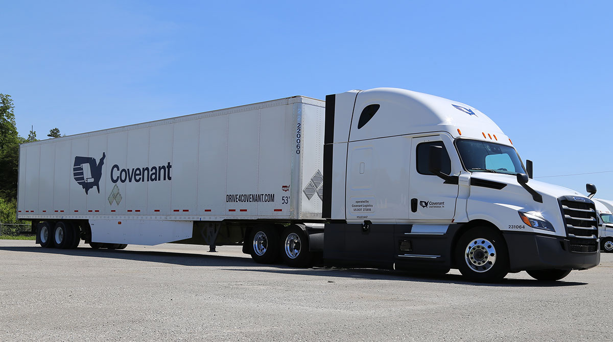 Covenant Logistics truck