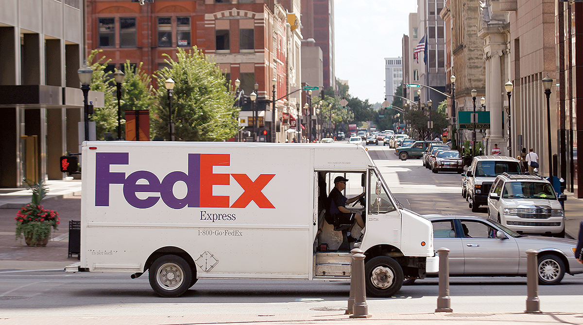 FedEx Express van