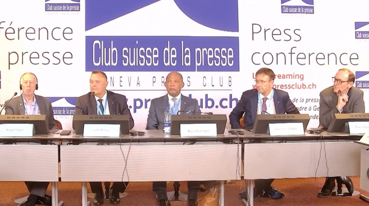 FIATA press conference at 2022 meeting