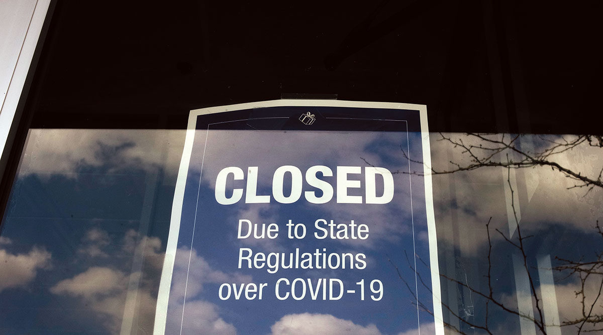 Covid store closed