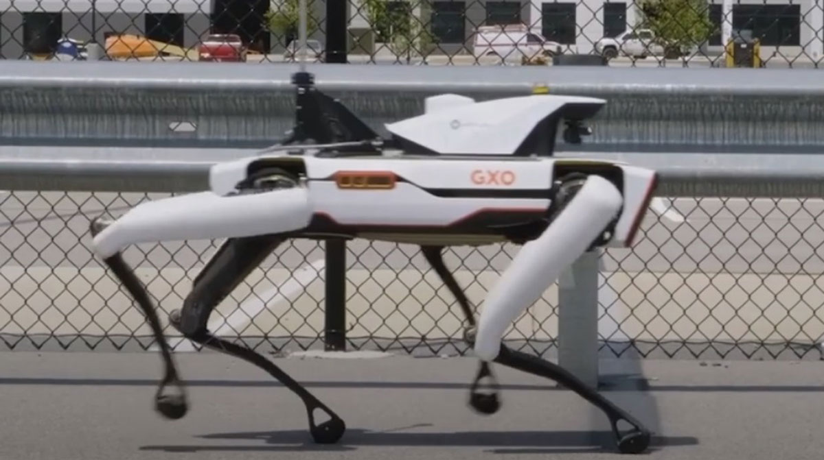 GXO DroneDog security robot