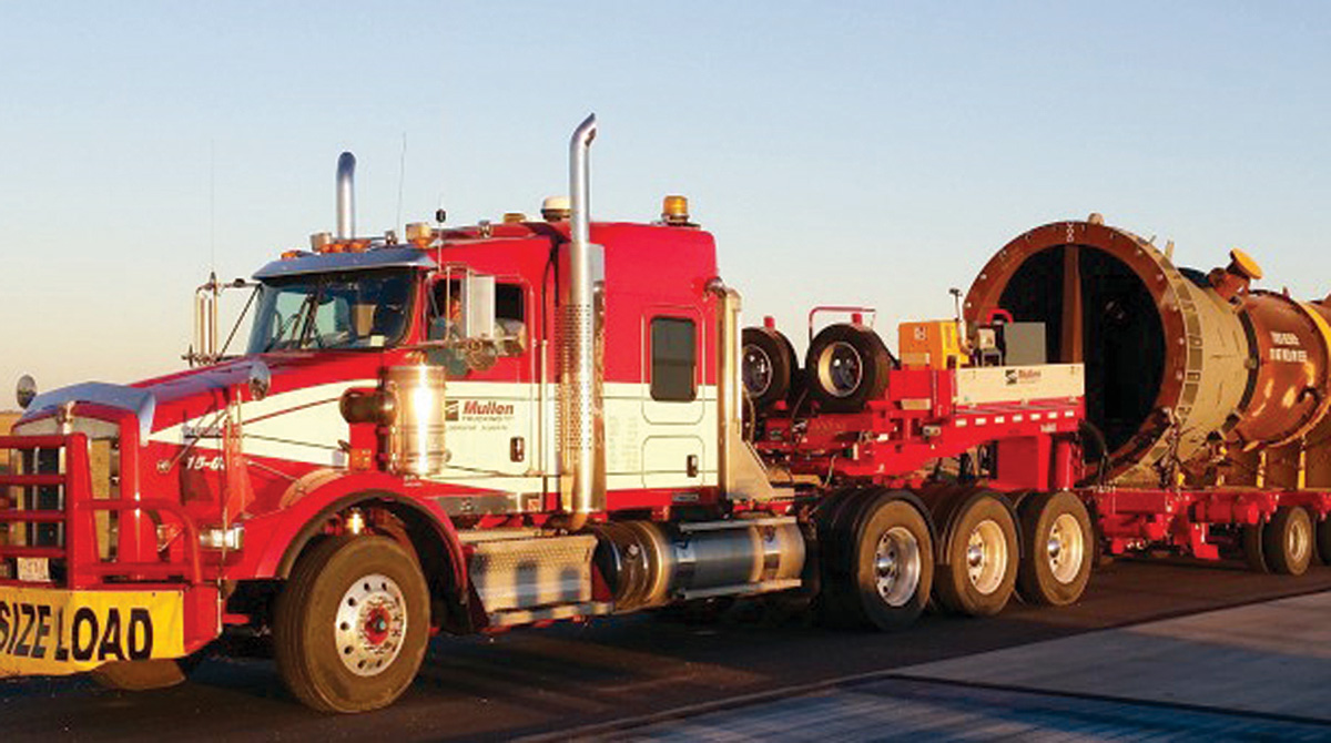 Mullen heavy-haul truck