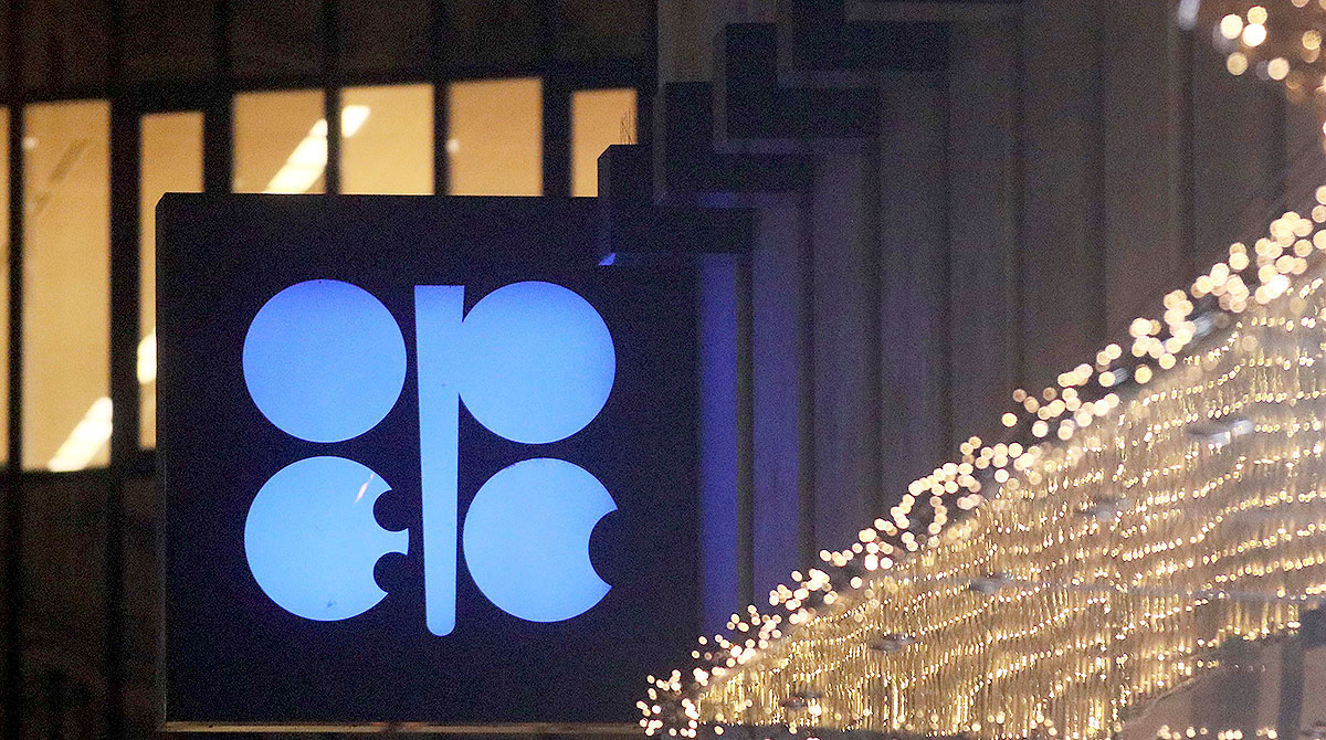 OPEC sign